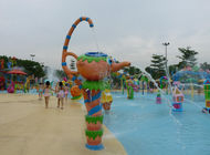 ティーポットのスプレーが付いている子供の子供水運動場装置の水の演劇水ゲーム