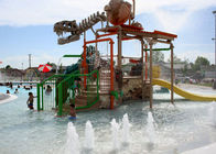 商業屋外水公園の構造のガラス繊維の子供の水公園装置