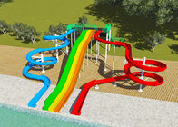 商業水公園の設計スライド、螺線形FRP水演劇の設計