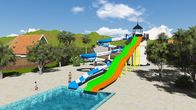 SGS水公園の設計ガラス繊維のスポーツの組合せのプール水スライド