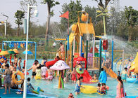 子供の水の演劇装置6mmの遊園地水スライド