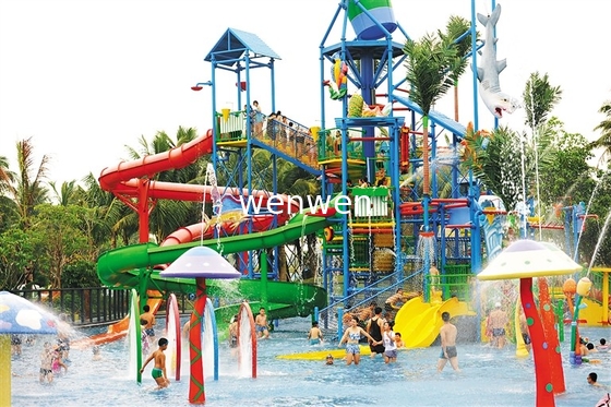 0.6m/Lane Water Park スライドチューブ/ボディ・スライド 家族向けの冒険