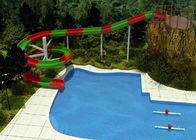 2人の屋外のプールは家族リゾート/冒険公園水スライドのために滑ります