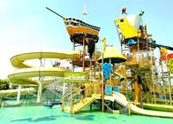 OEMのリゾート公園のための反紫外水の運動場の海賊船のスライド