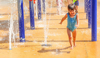 子供の水公園のプールの子供のためのガラス繊維水しぶきは公園装置に水をまく